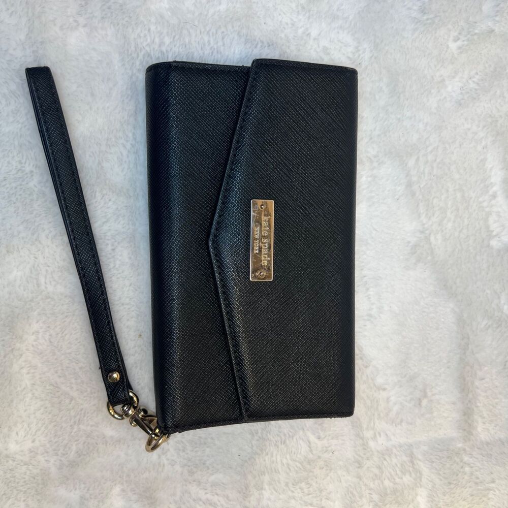 Kate Spade New York Saffiano Leather Wristlet Wallet